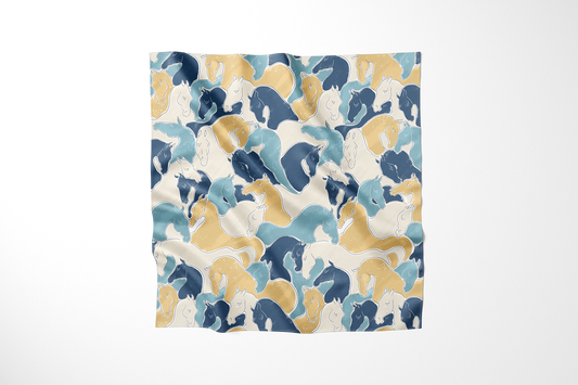 Scarf - Wild Elegance - Sand & Sky