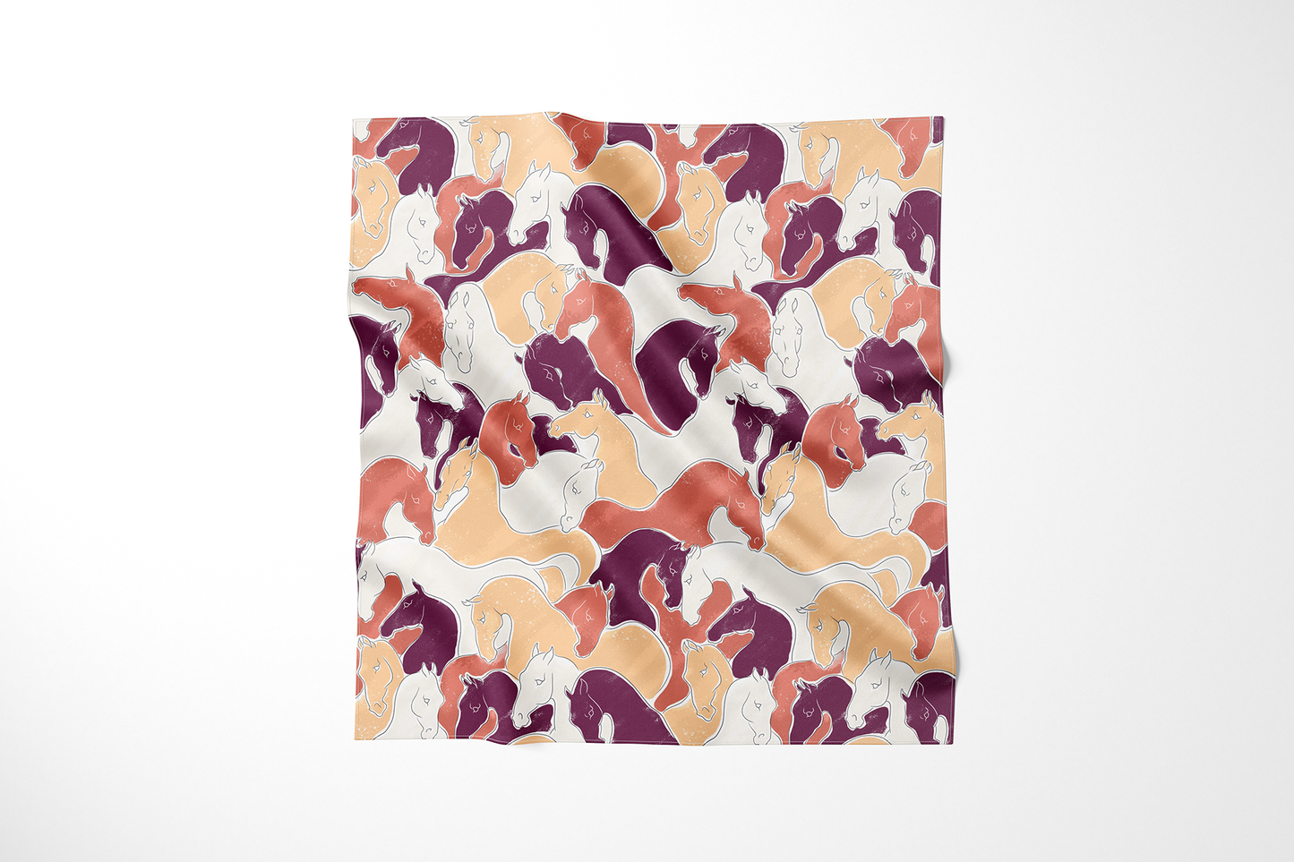 Scarf - Wild Elegance - Terracotta