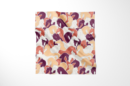 Scarf - Wild Elegance - Terracotta