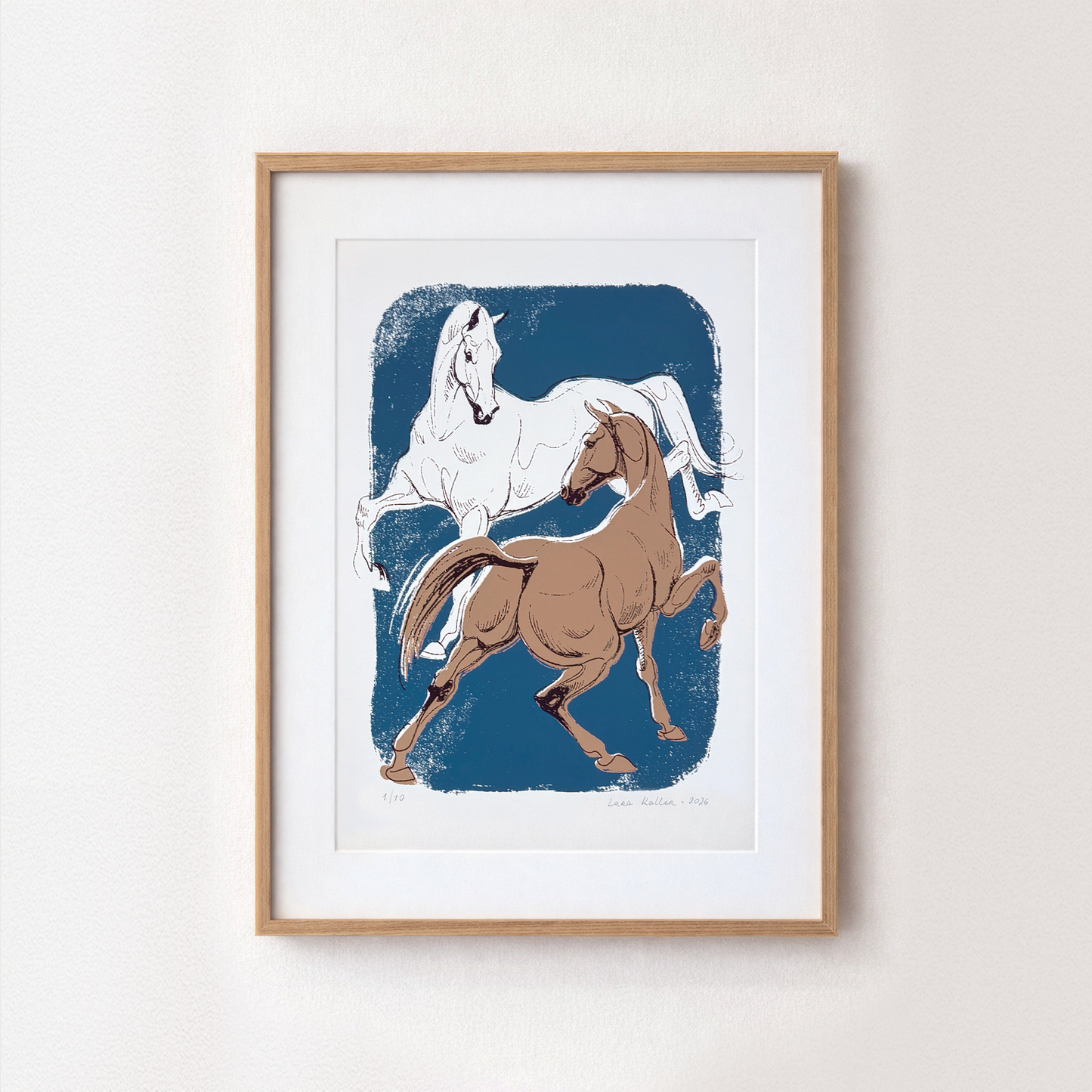 Limited Edition Screen Print - In Tandem I