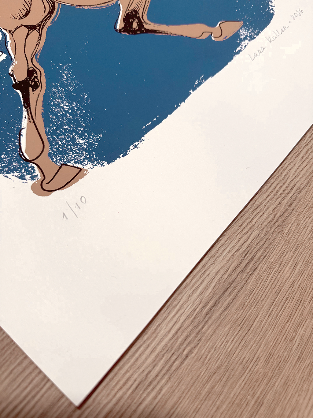 Limited Edition Screen Print - In Tandem I