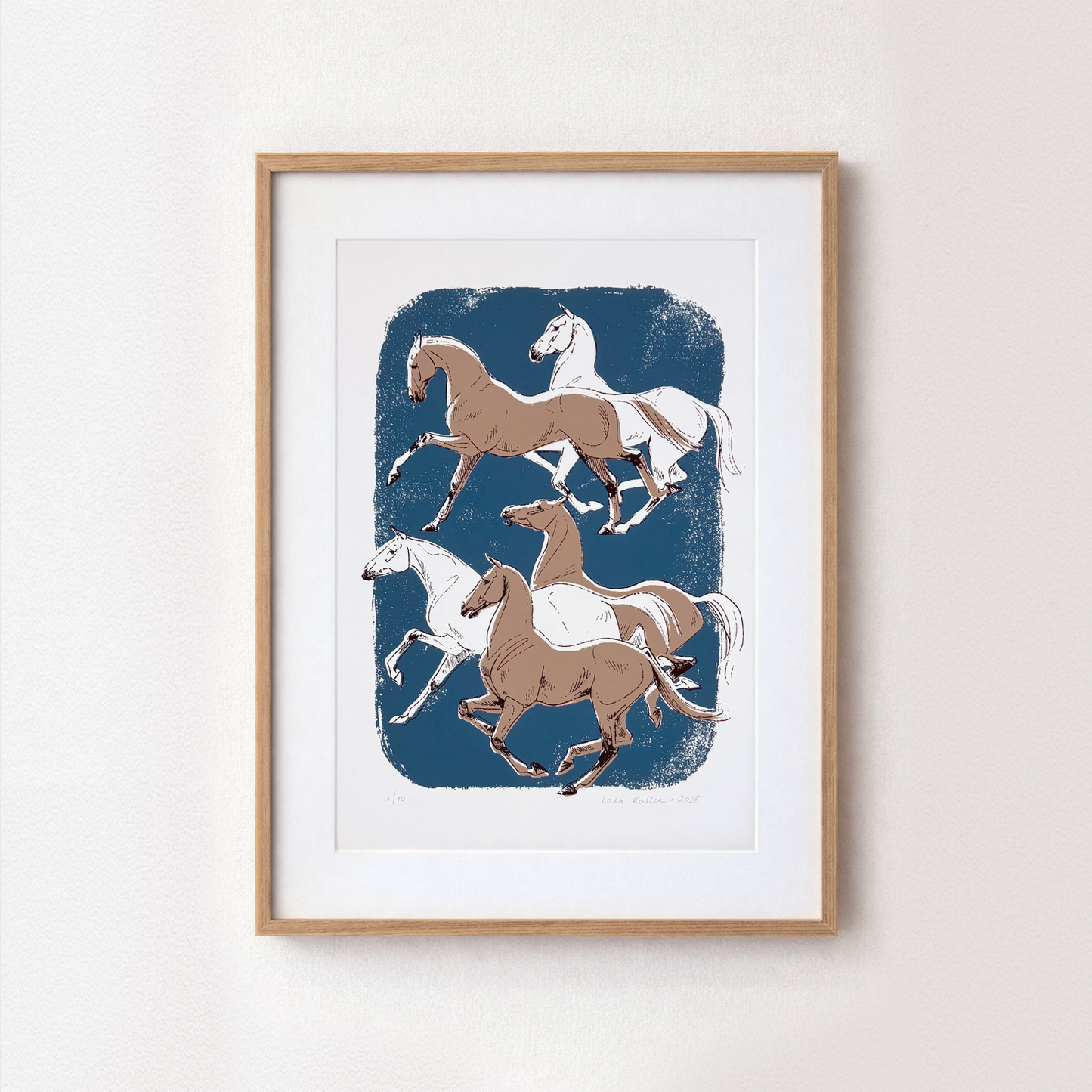 Limited Edition Screen Print - In Tandem II