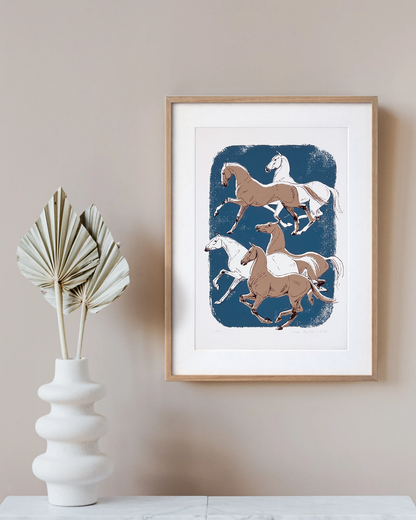 Limited Edition Screen Print - In Tandem II